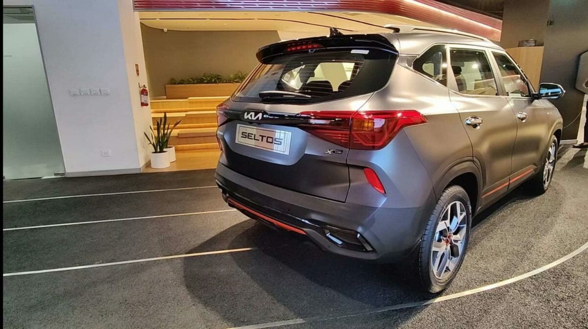 Kia Seltos X Line 2021 rear