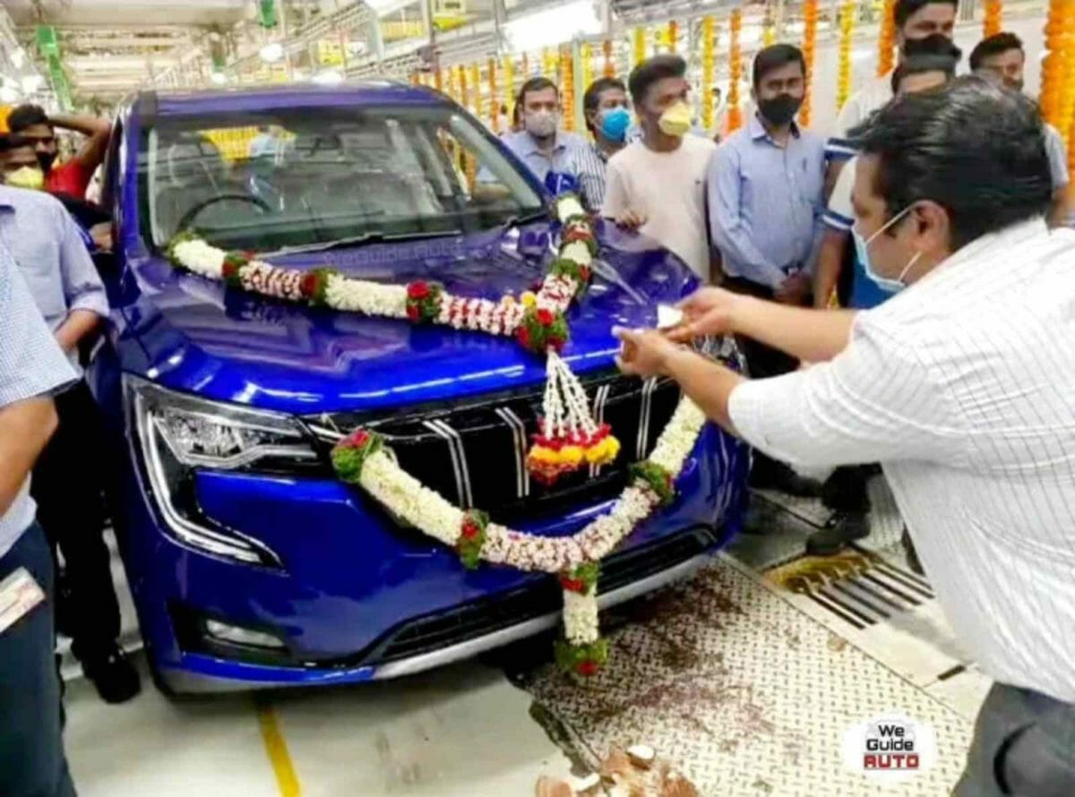 Mahindra XUV production