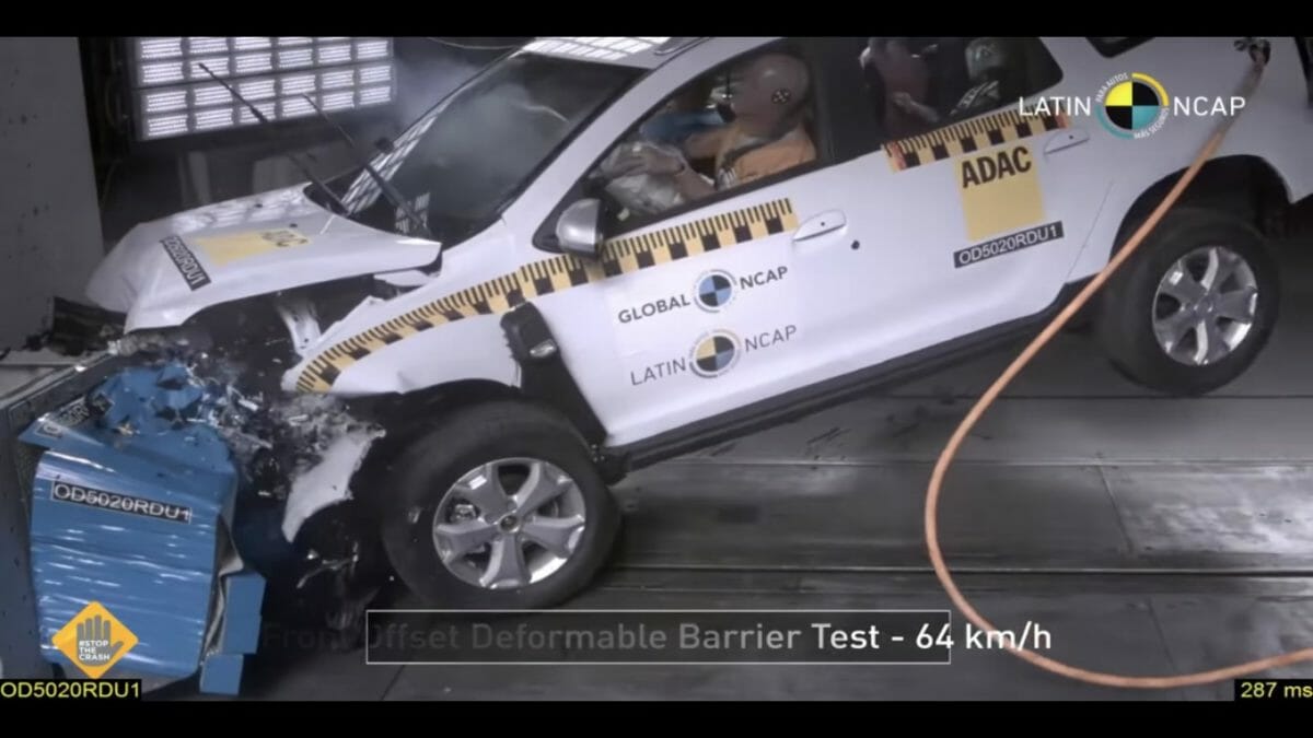 Renault Duster Latin NCAP 2