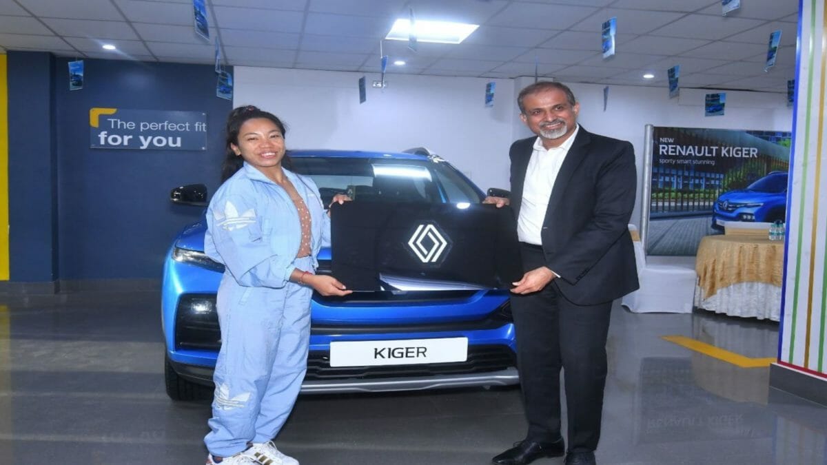 Renault Kiger to Mirabai Chanu