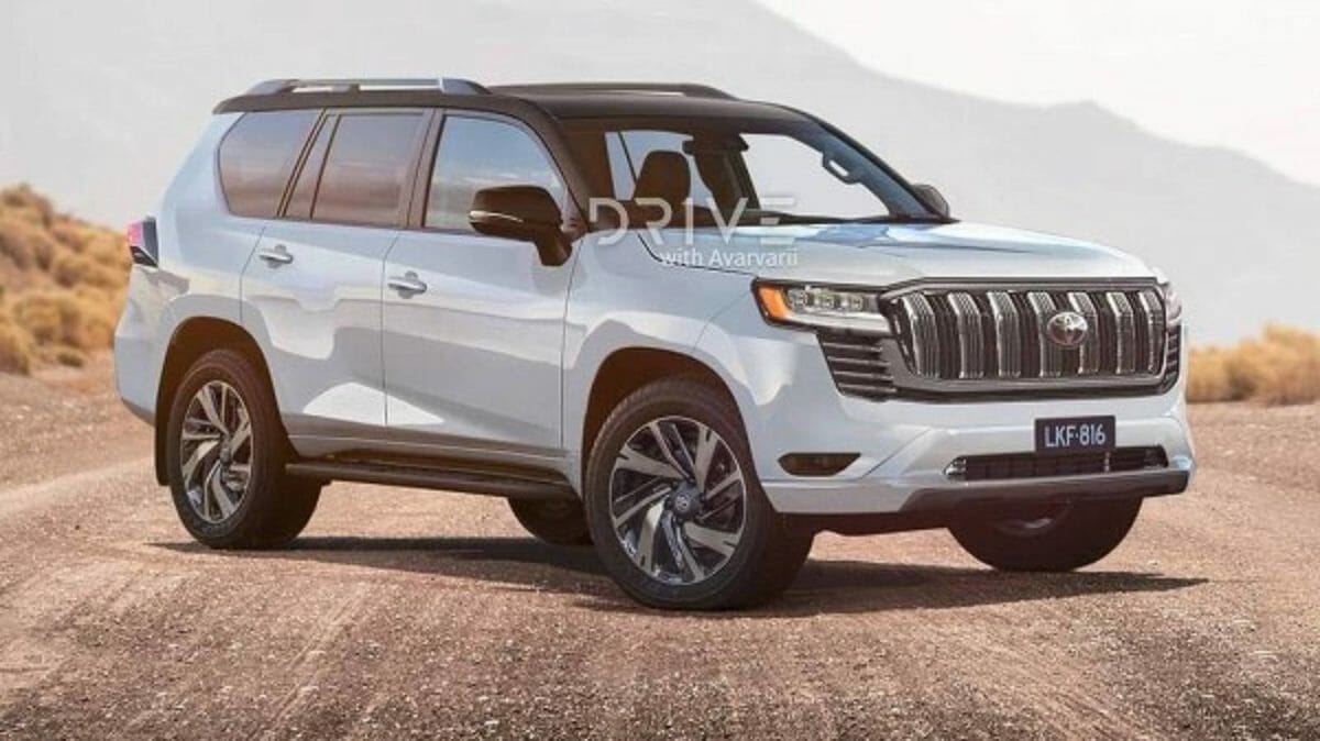 Toyota Land Cruiser rendering Toyota Land Cruiser rendering