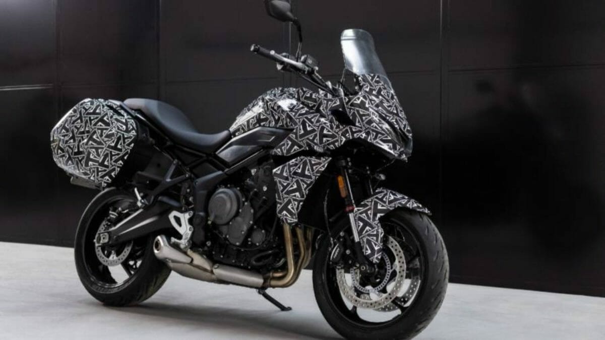 Triumph Tiger Sport 660 teased