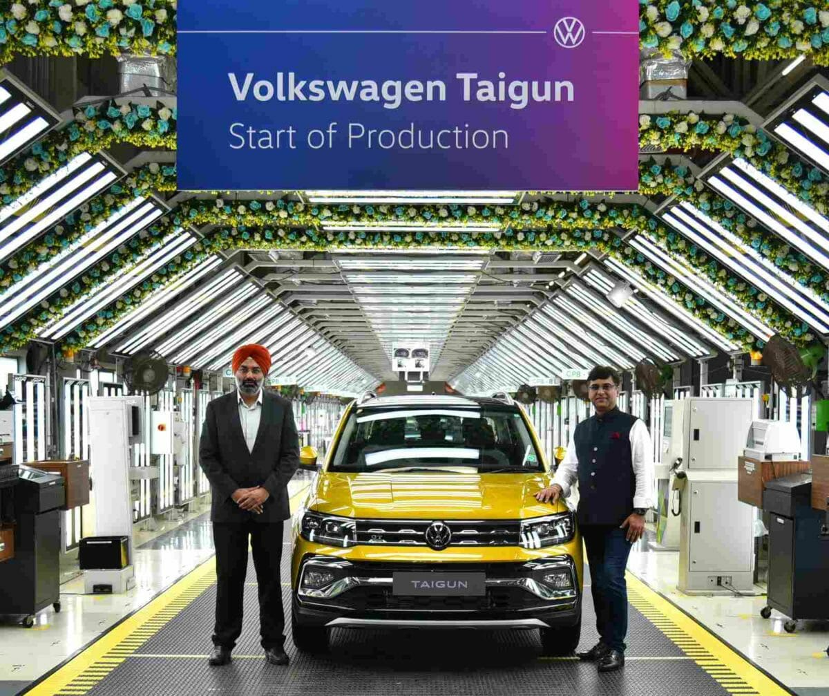 VW Taigun Production min