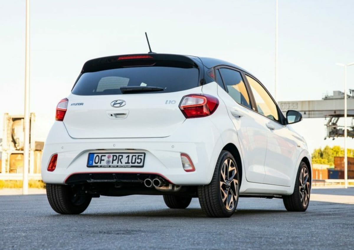 hyundai i10 n line rear