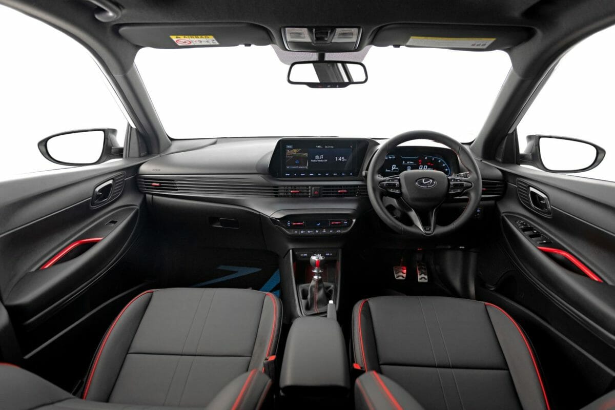 hyundai i20 n line interiors