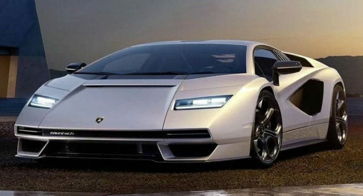 lamborghini countach leaked front