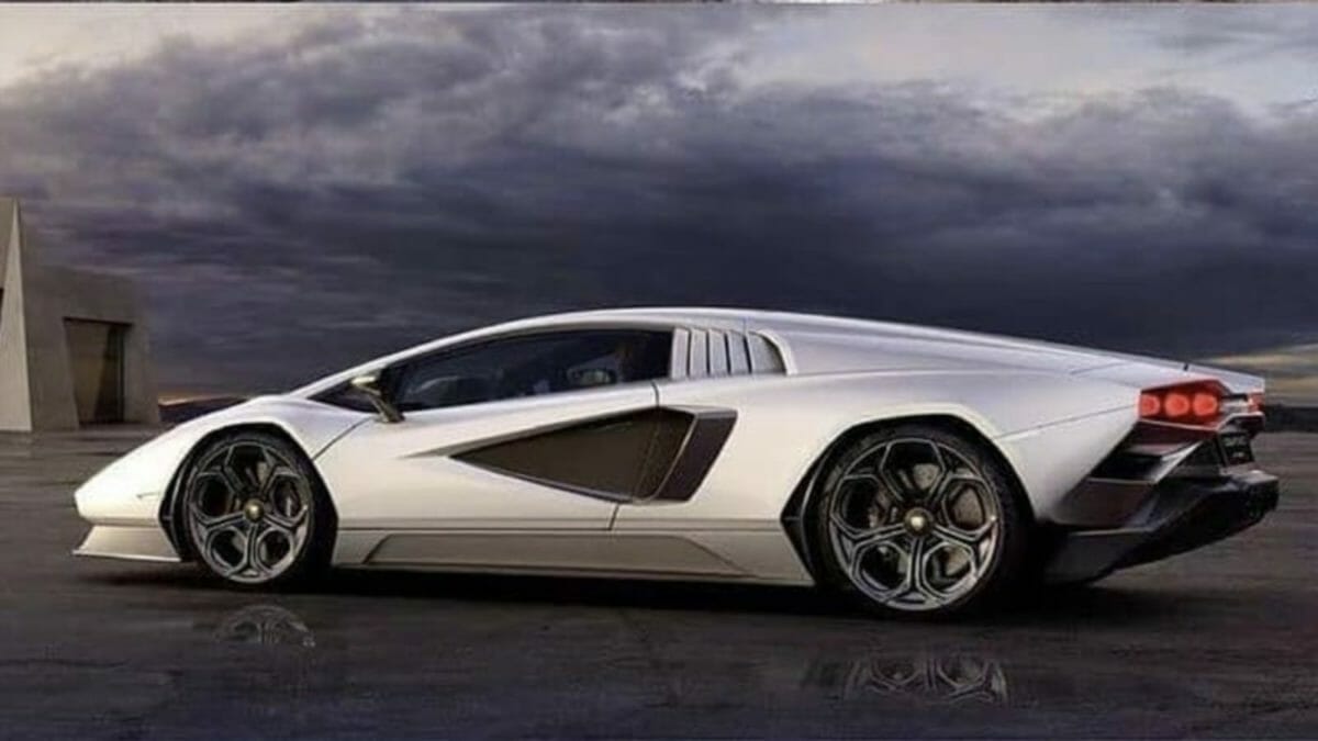 lamborghini countach leaked side