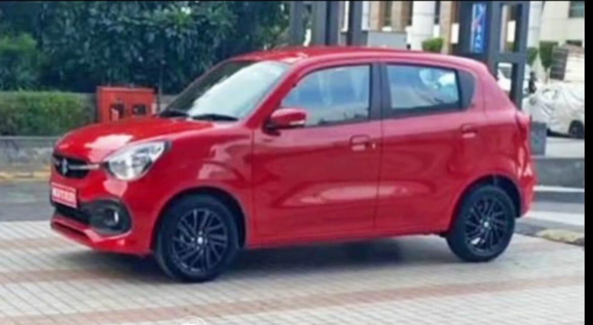 next gen celerio spotted undisguised side