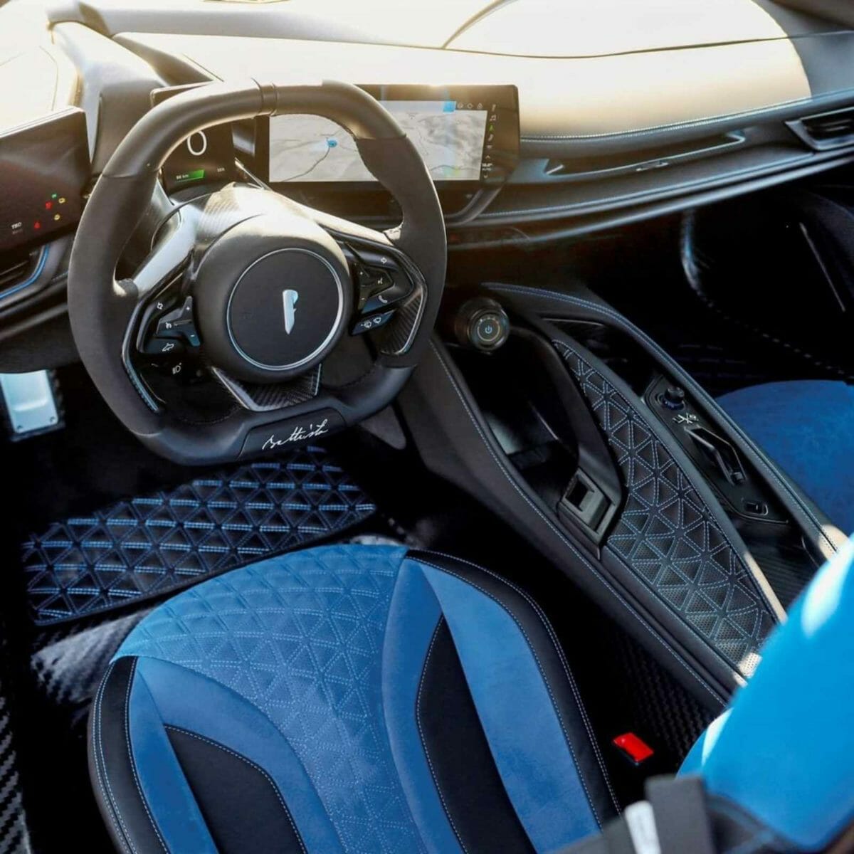 pininfarina battista interior