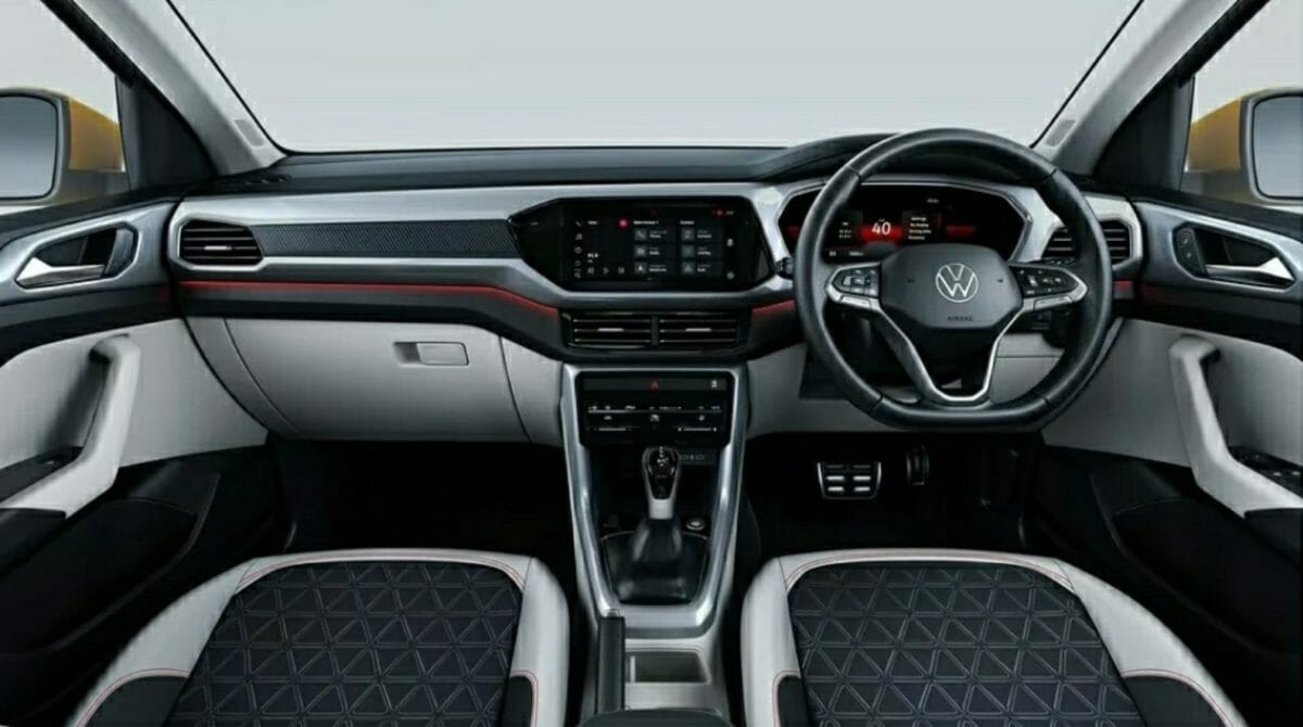 vw taigun dashboard