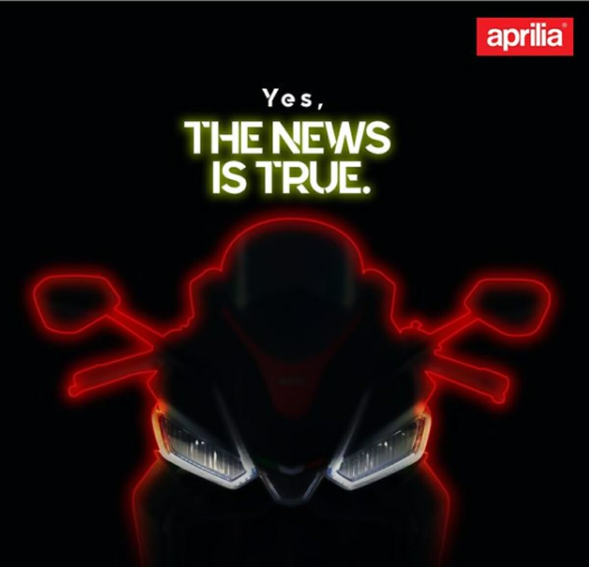 Aprilia RS  teased