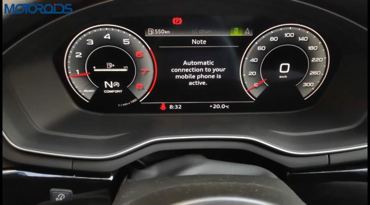 Audi A4 facelift review virtual cockpit