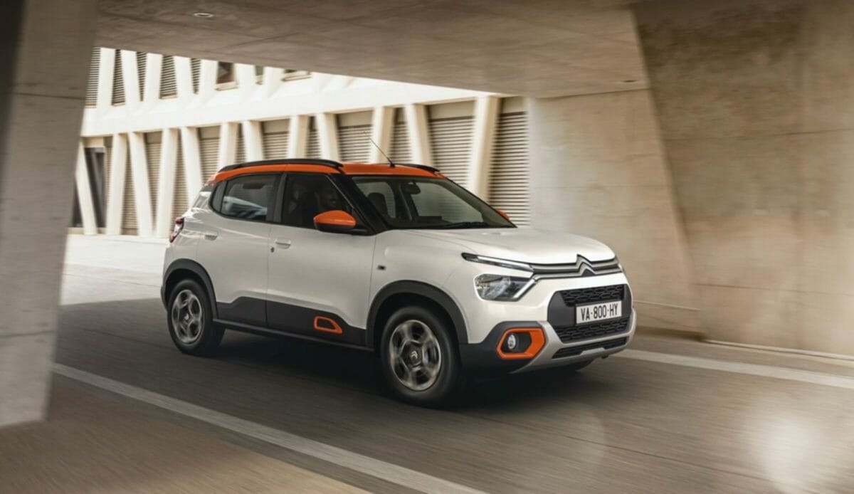 Citroen C3 revealed for india rolling