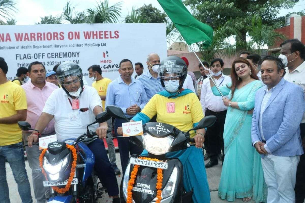 Hero Corona Warriors on Wheels 2