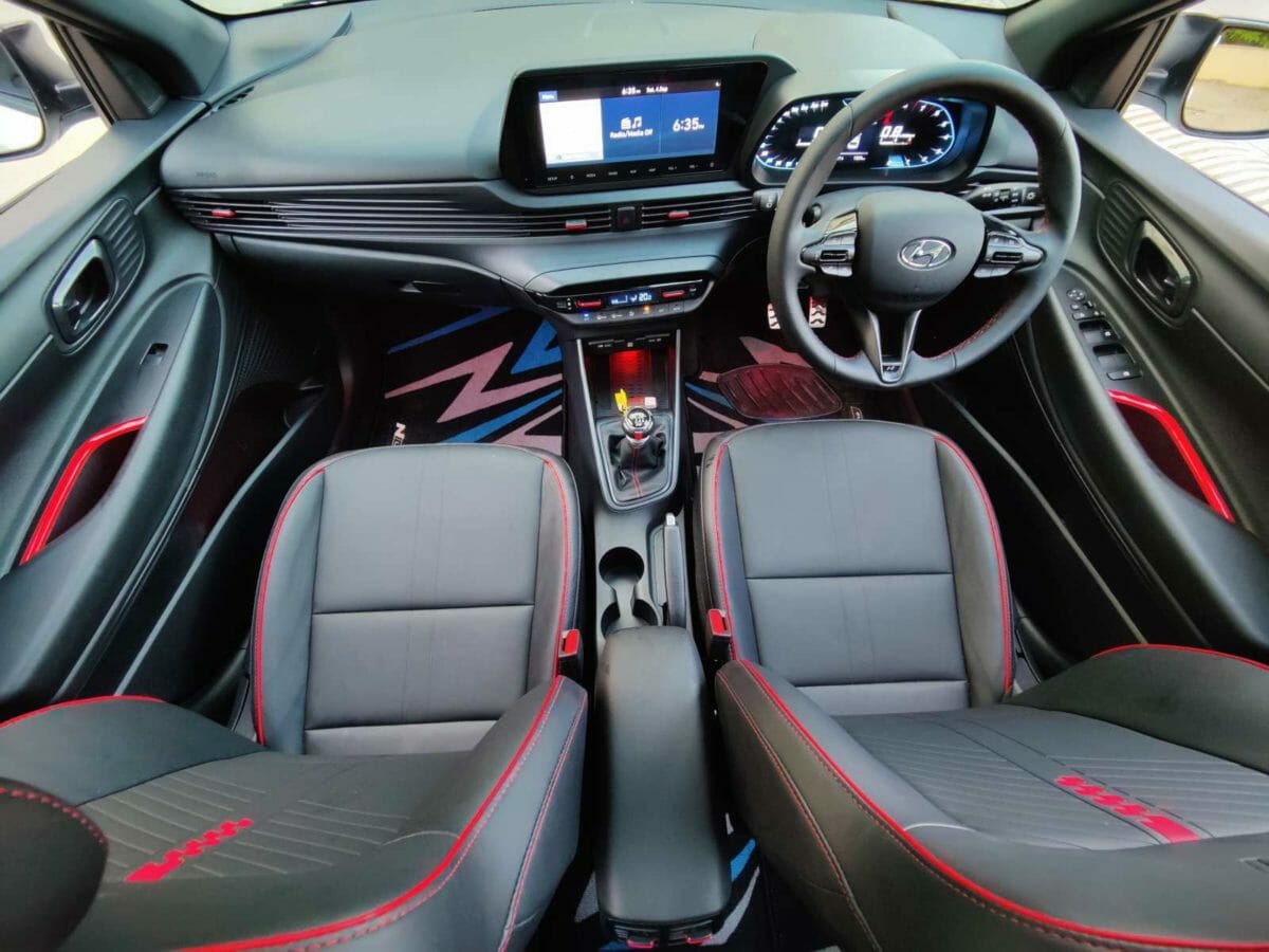 Hyundai i20 n line review interior