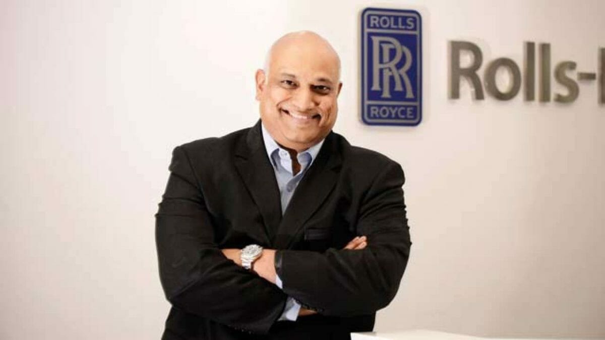 Kishore Jayaraman rolls royce india