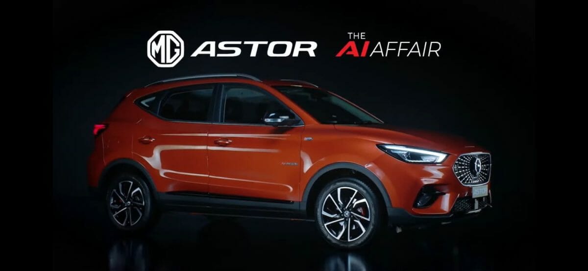 MG Astor unveiled