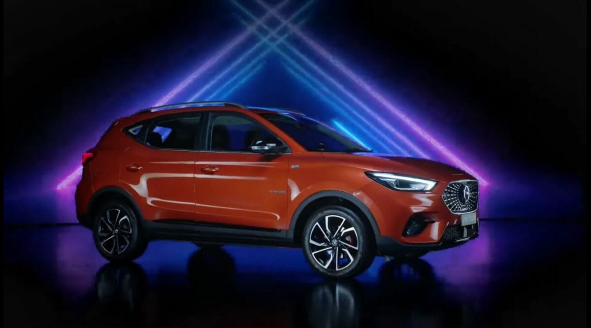 MG Astor unveiled front