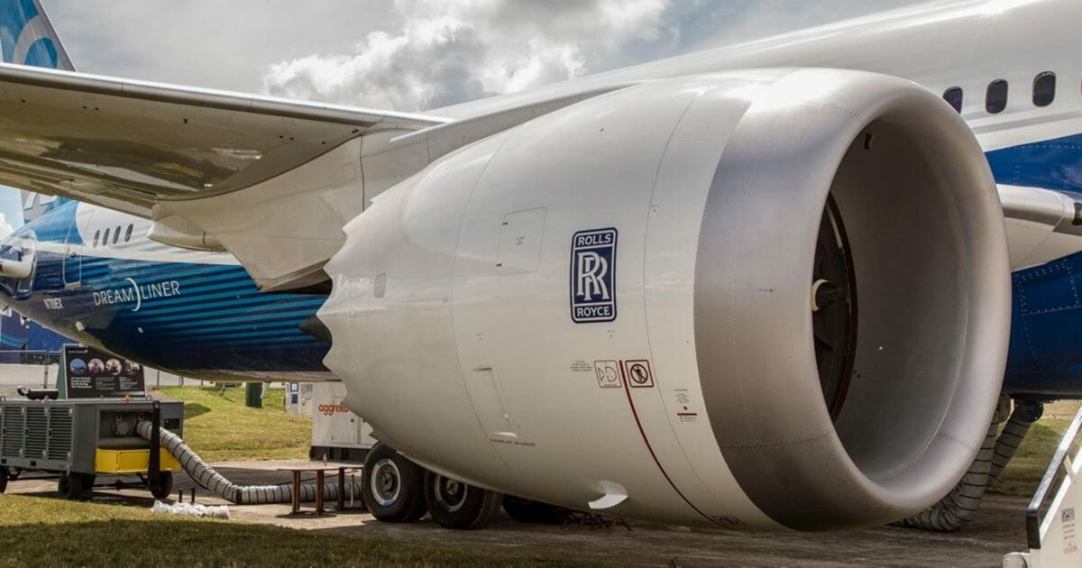 Rolls Royce dream liner engine