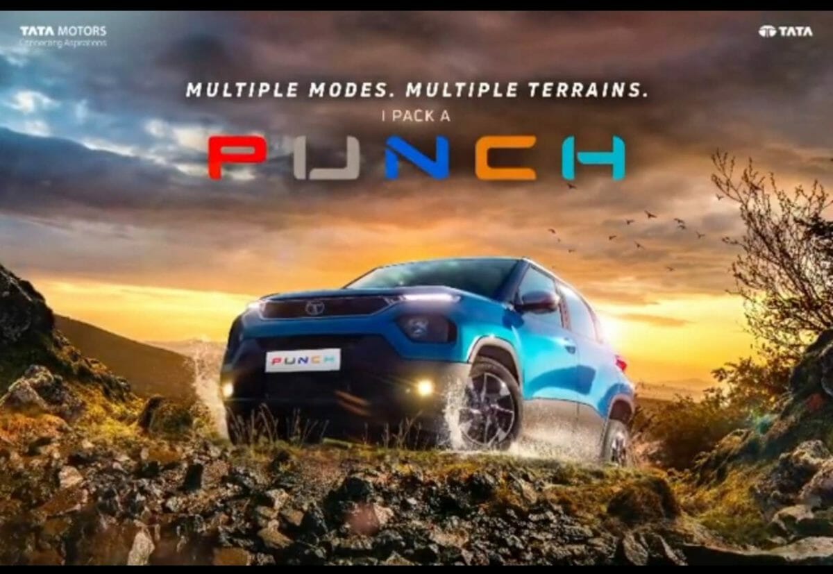 Tata Punch Multi drive modes teased