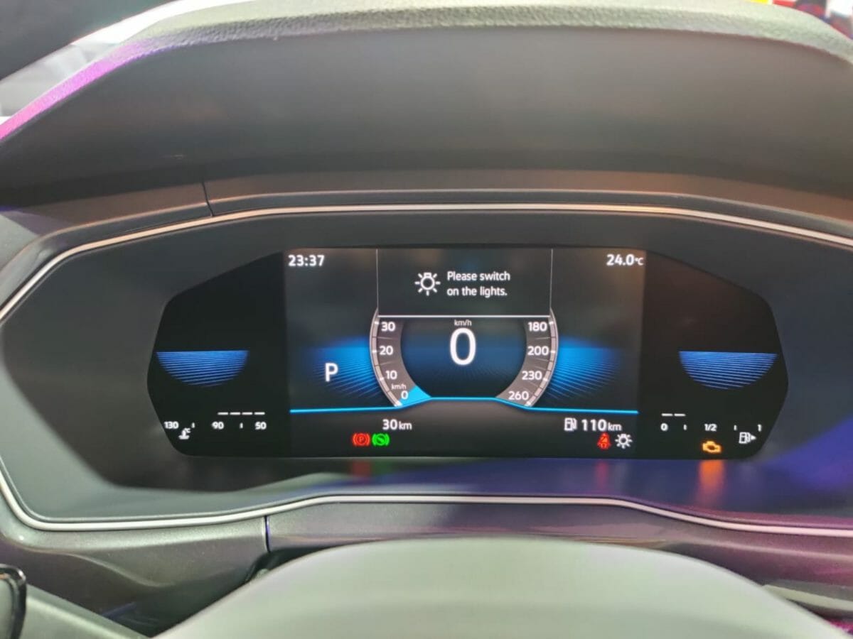 VW Taigun launched in India virtual cockpit