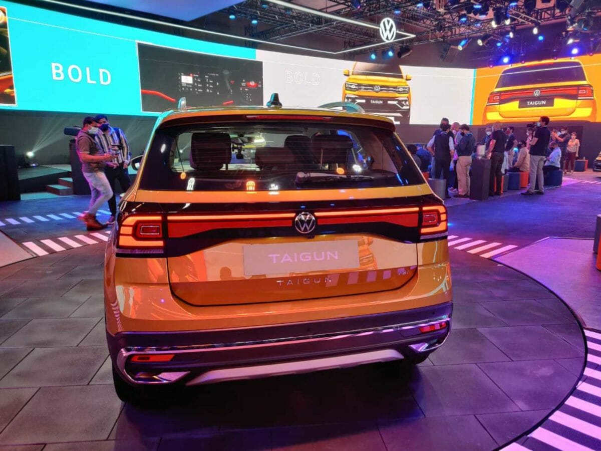 VW Taigun launched rear