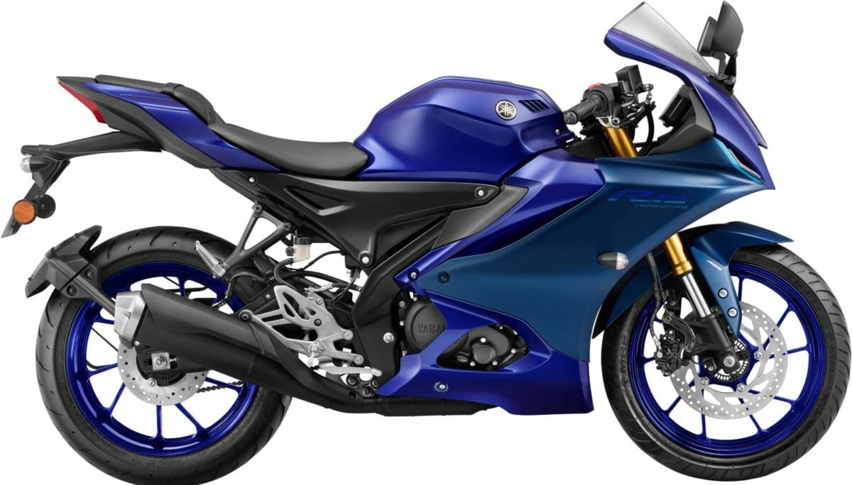 Yamaha Racing Blue R15 V4 – R Side
