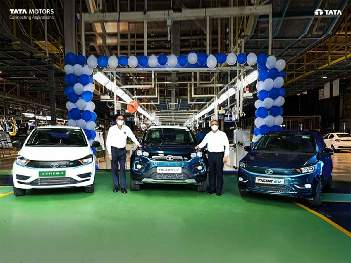 tata motors sells 10,000 EVs