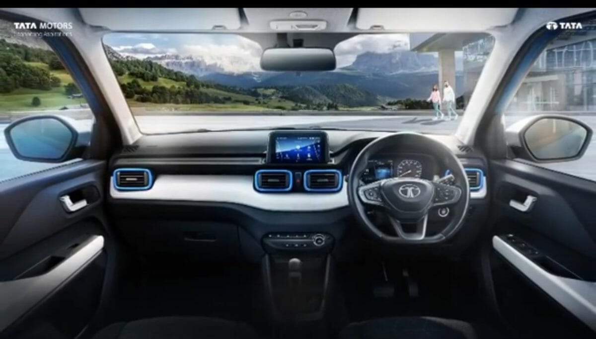 tata punch interiors revealed officially 2