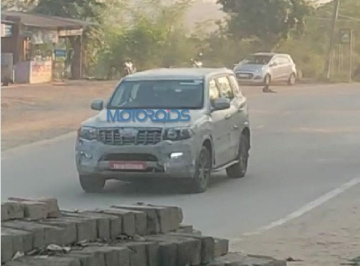 Mahindra Scorpio Spied