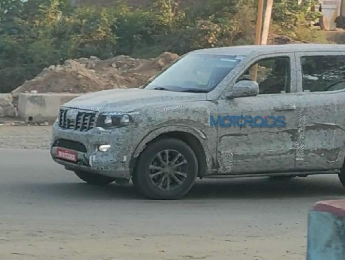 2022 Mahindra Scorpio Spied (2)