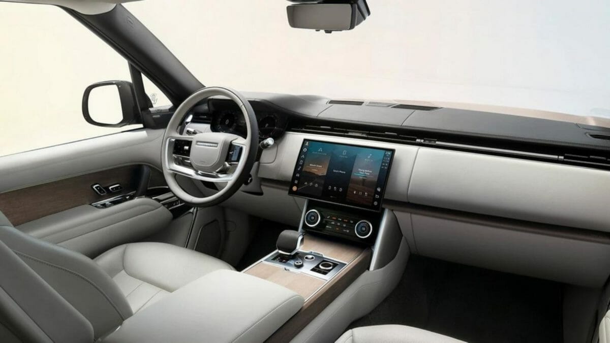 2022 Range Rover Dashboard