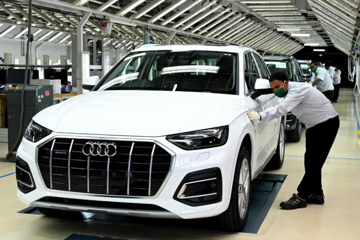 Audi Q facelift at Aurangabad plant