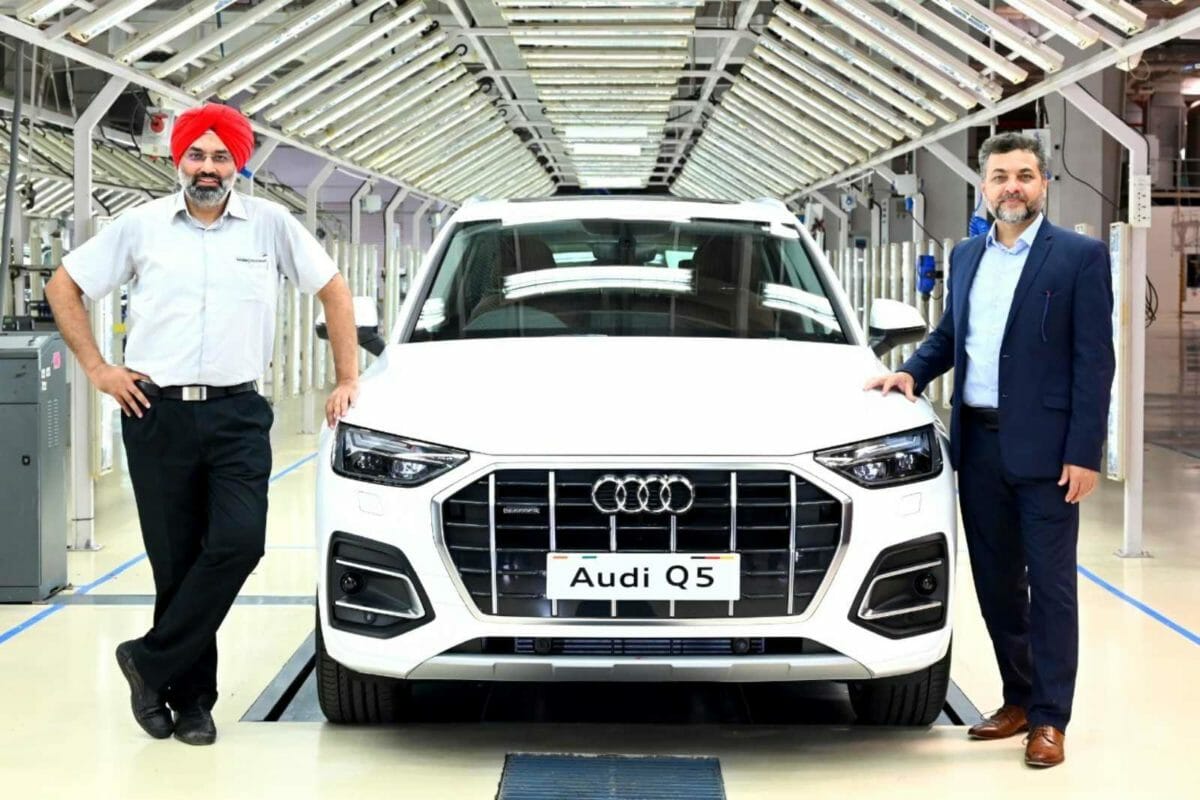 Audi Q5 facelift production at Aurangabad plant