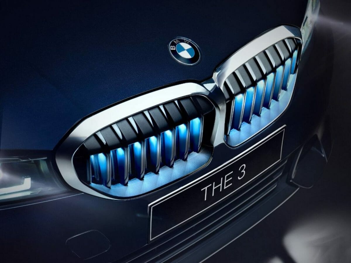 BMW 3 Series gran limo iconic edition grille