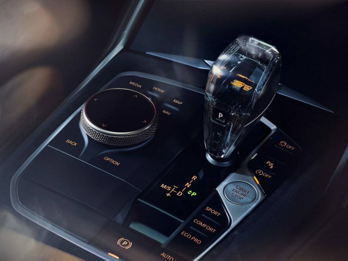 BMW 3 series gran limo iconic edition gear knob