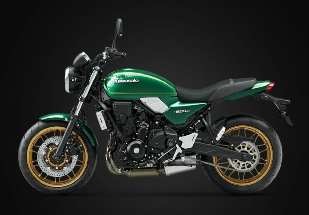 Kawasaki Z650 RS Side Profile