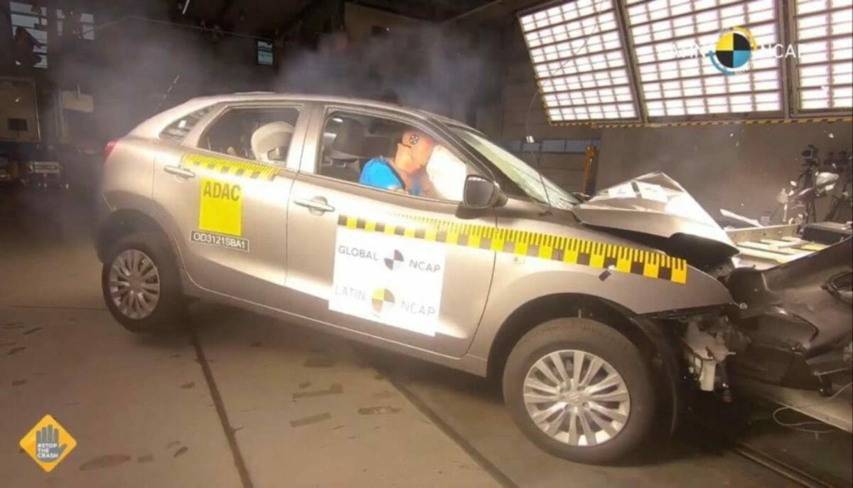 Maruti Baleno Crash Test 1