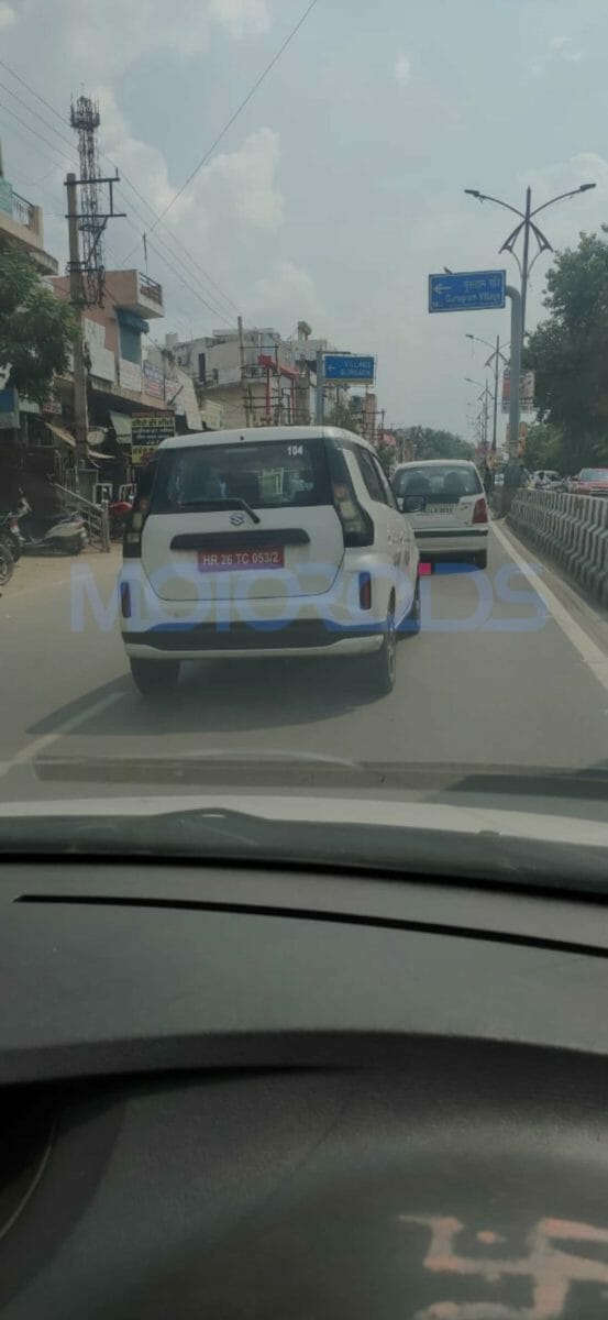 Maruti suzuki XL5 spied