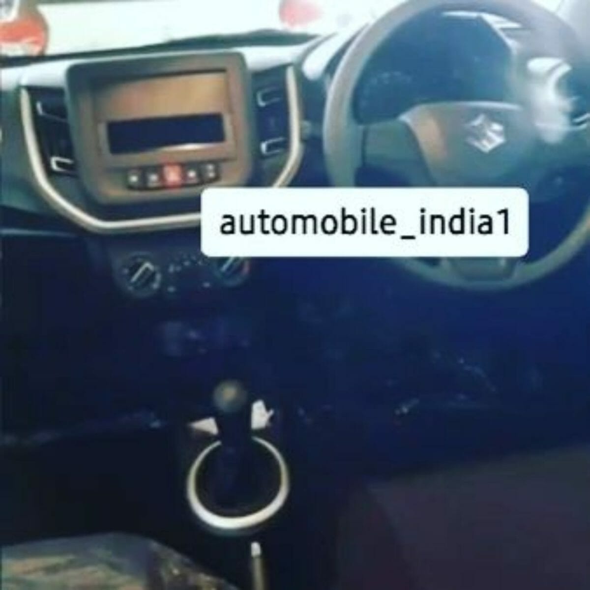 Next gen maruti celerio interiors spied