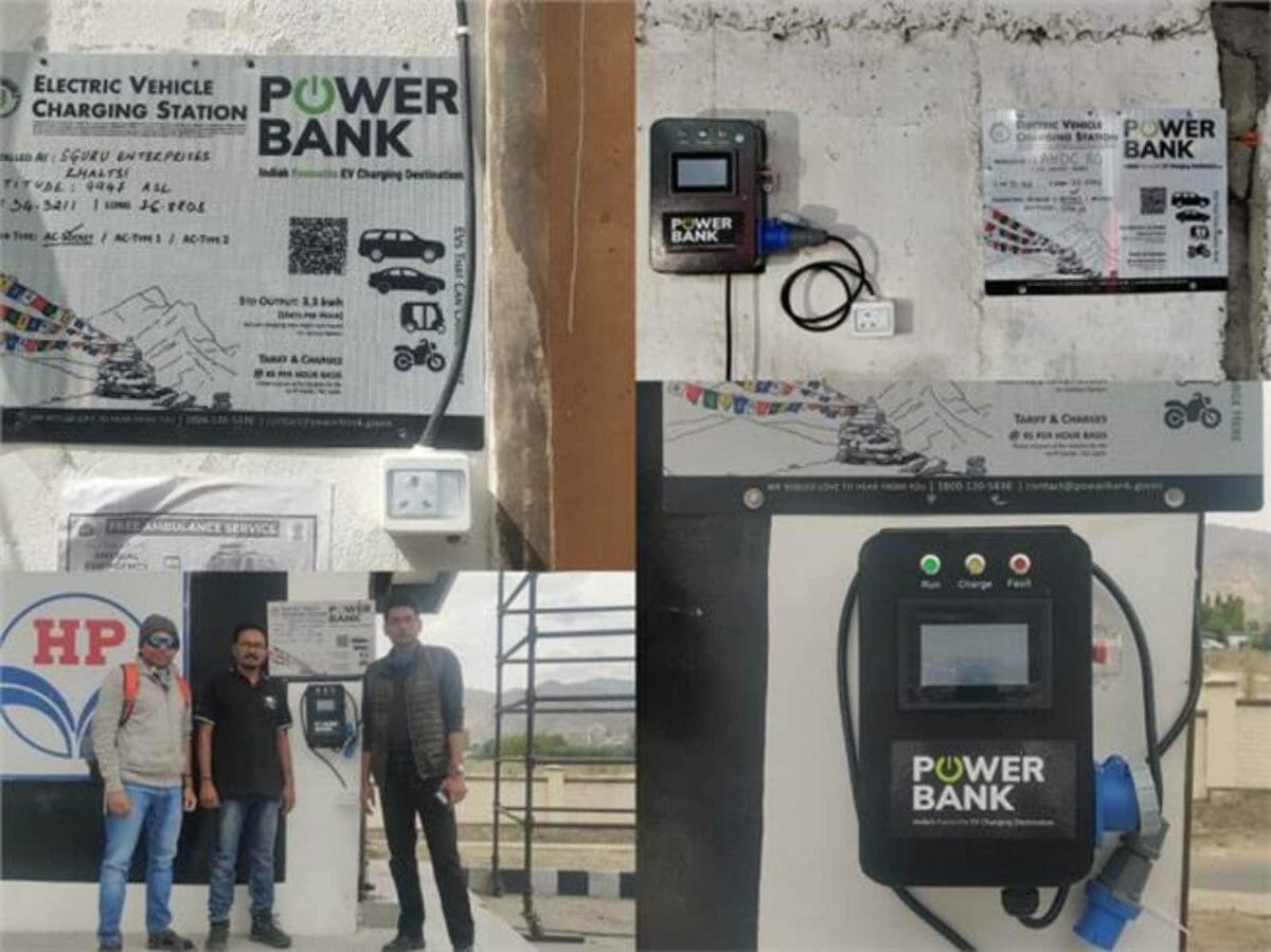 PowerBank EV Charging Station Ladakh