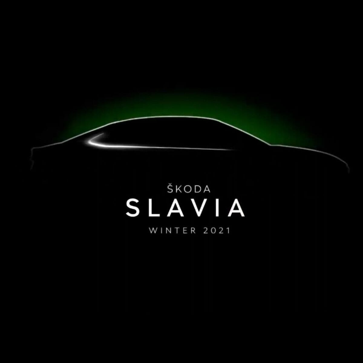 Skoda Slavia teased