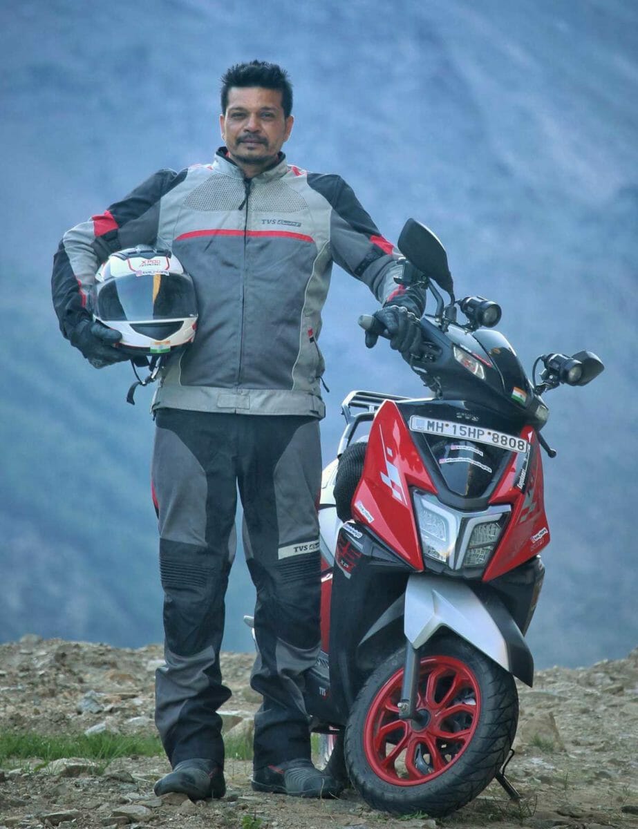 TVS Ntorq 125 Race XP Shamim Khan (1)