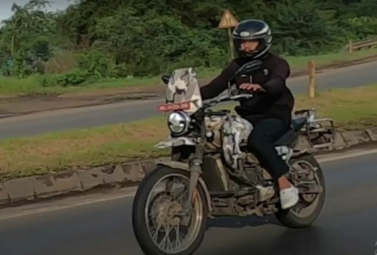 Upcoming Yezdi Adventure Bike Spotted Yet Again Motoroids