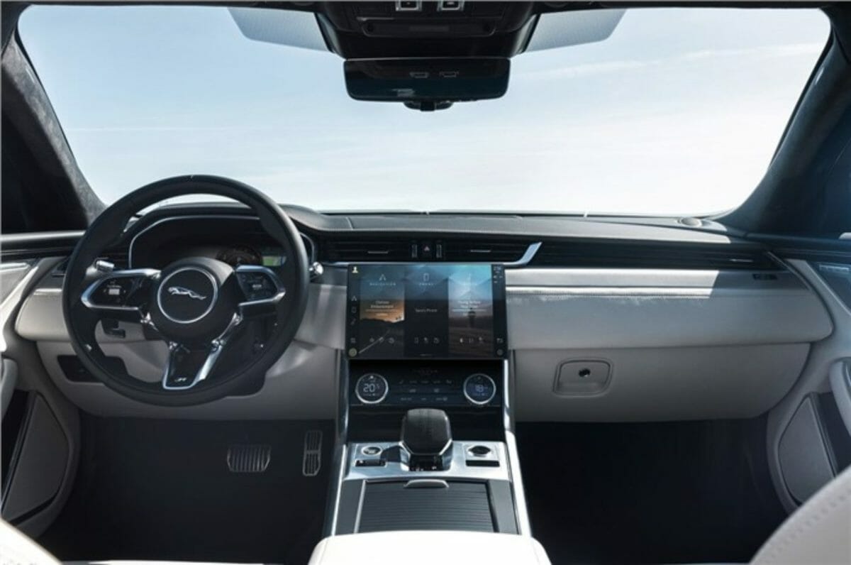 jaguar xf facelift interior