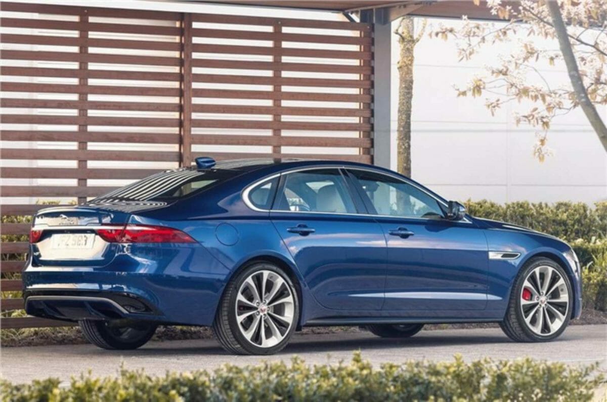 jaguar xf facelift rear