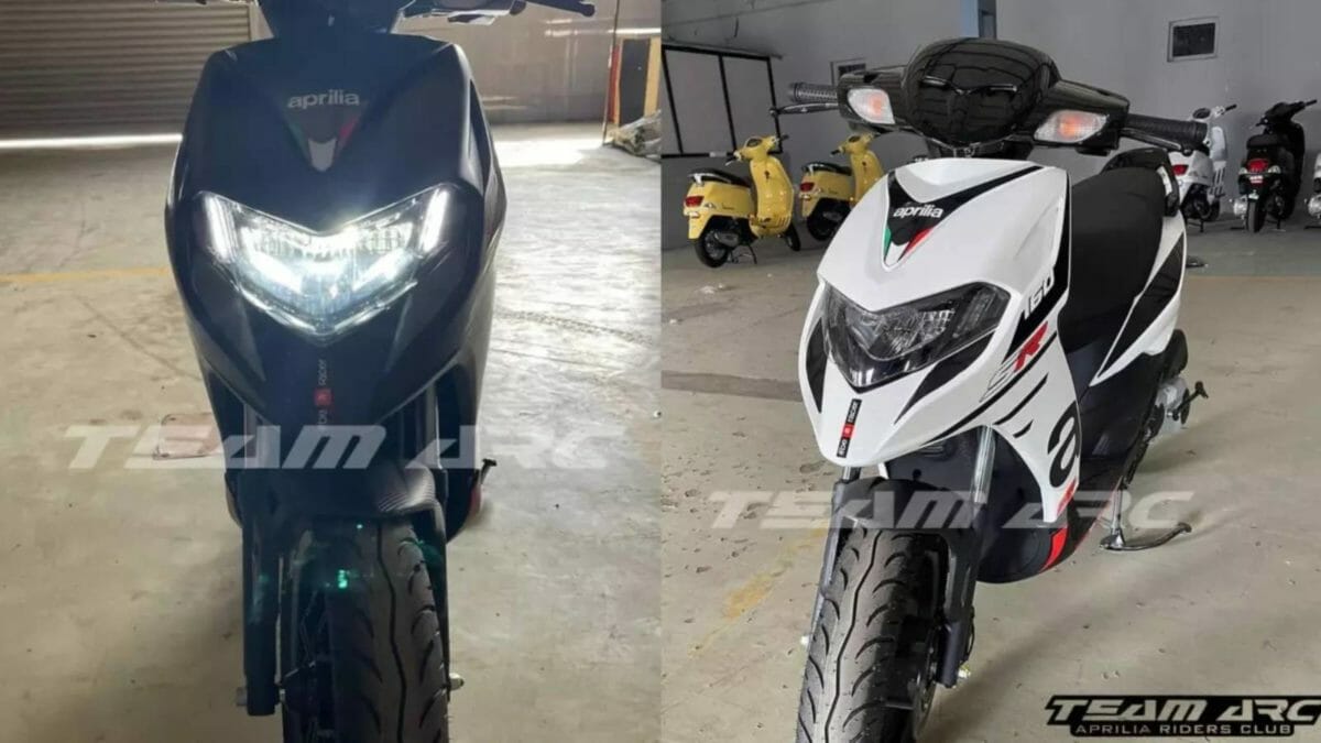 Aprilia SR  Spied