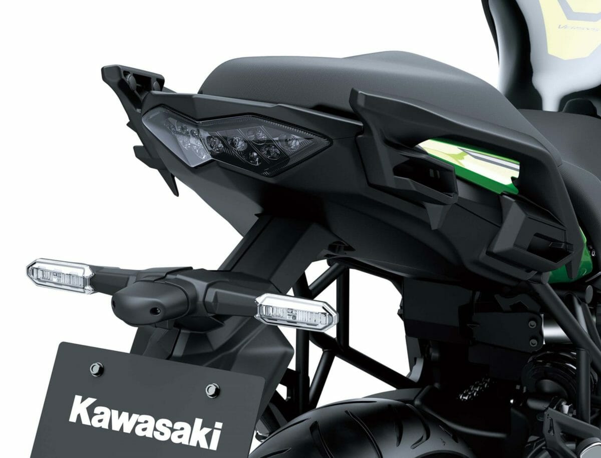 2022 Kawasaki Versys Rear Closeup