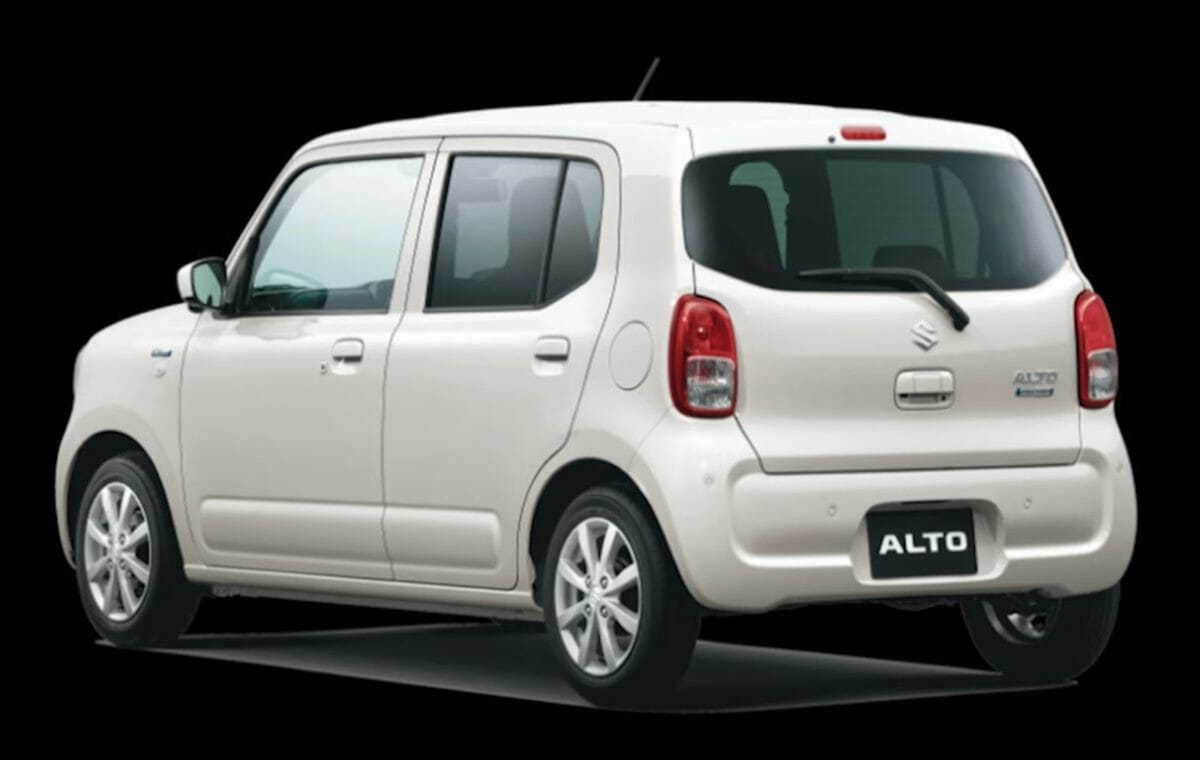 2022 Suzuki Alto Rear Profile