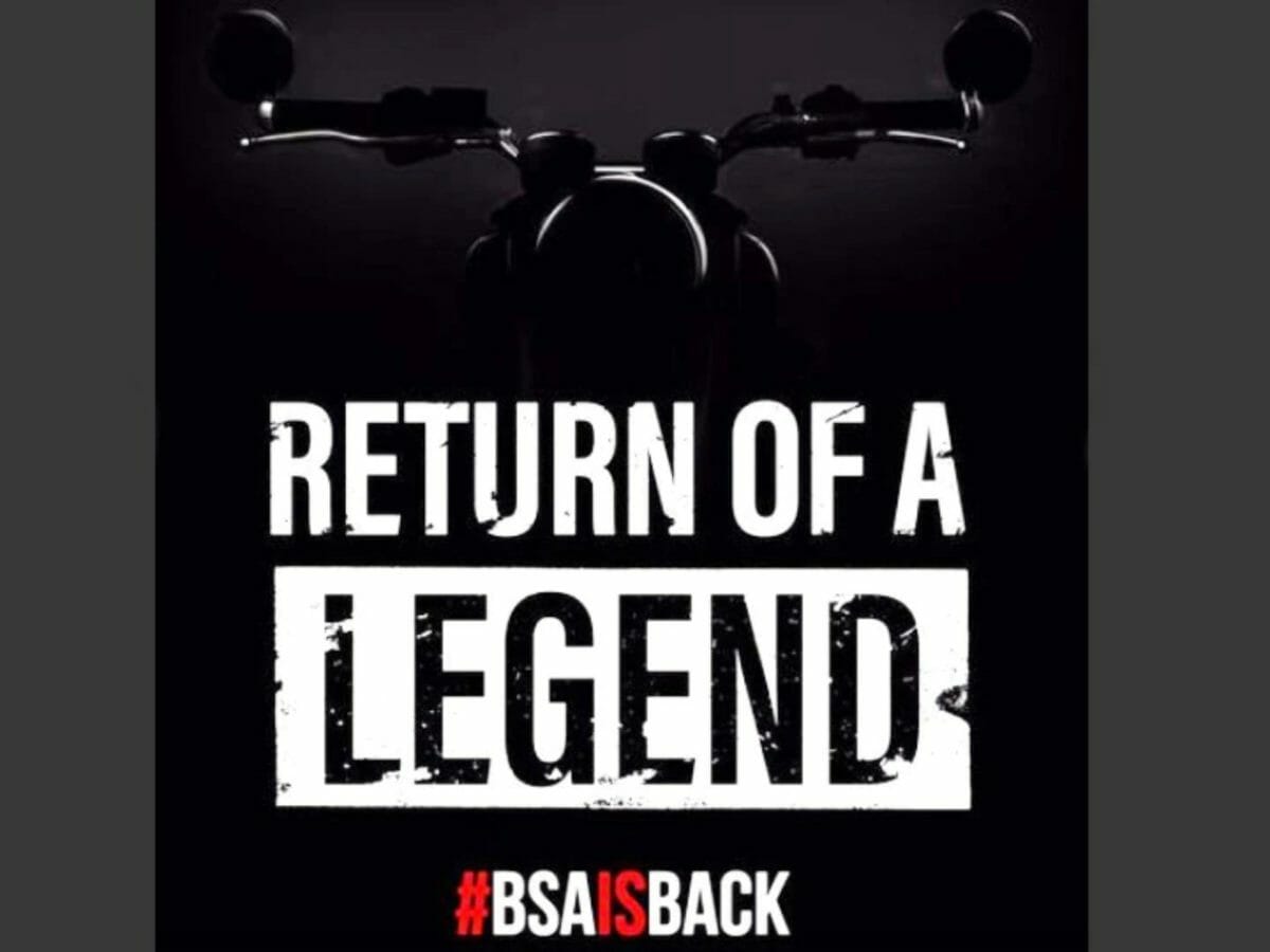 BSA Motorcycles Set To Make A Comeback!